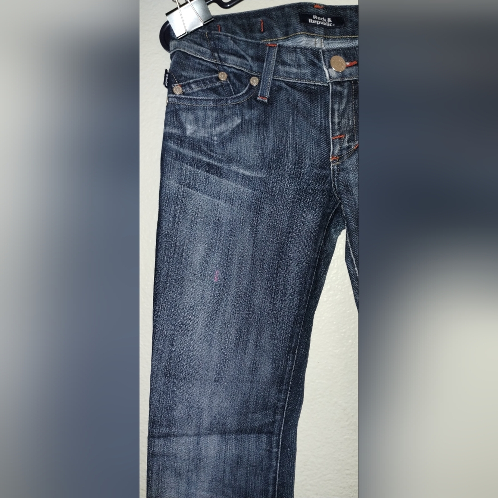 Rock & Republic Jeans ~ Size 23 ~ Bootcut ~ Excellent Condition! - Picture 4 of 16